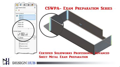 solidworks advanced sheet metal|solidworks sheet metal exam.